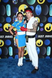 Janel Parrish – Just Jared Halloween Party in Los Angele, October 2015