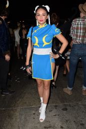 Janel Parrish – Just Jared Halloween Party in Los Angele, October 2015