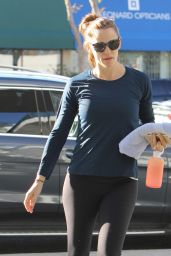 Jennifer Garner - Hits the Gym for Another Vigorous Workout in Brentwood, November 2015