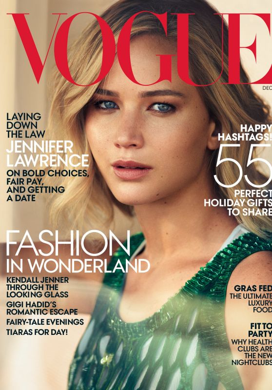 Jennifer Lawrence - Vogue Magazine December 2015 Cover