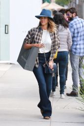Jessica Alba - Shopping in Beverly Hills, November 2015