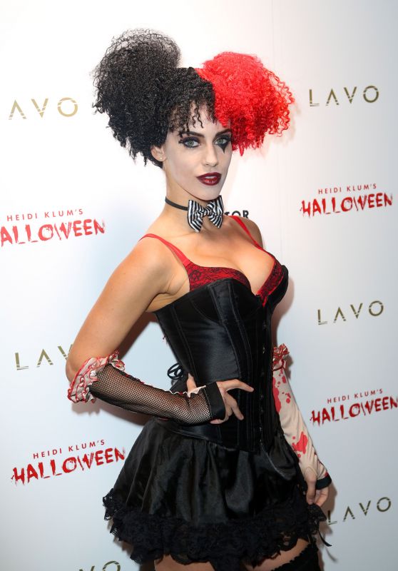 Jessica Lowndes – Heidi Klum Halloween Party in New York City, October 2015