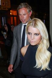 Jessica Simpson Night Out Style - New York City, November 2015