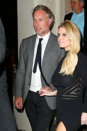Jessica Simpson Night Out Style - New York City, November 2015