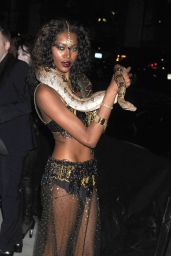 Jessica White – Arriving the Heidi Klum’s 12th Annual Halloween Party at Penthous in New York City 