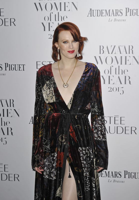 Karen Elson – 2015 Harper’s Bazaar Women of the Year Awards in London