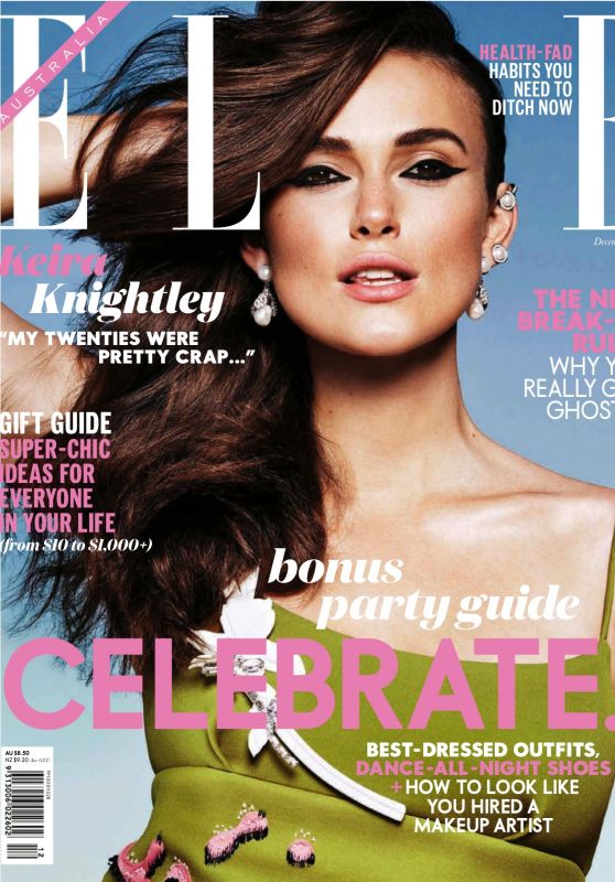 Keira Knightley - Elle Magazine Australia December 2015 Cover • CelebMafia