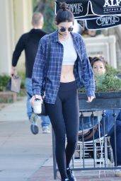 Kendall Jenner in Tights - Out in Beverly Hills, November 2015