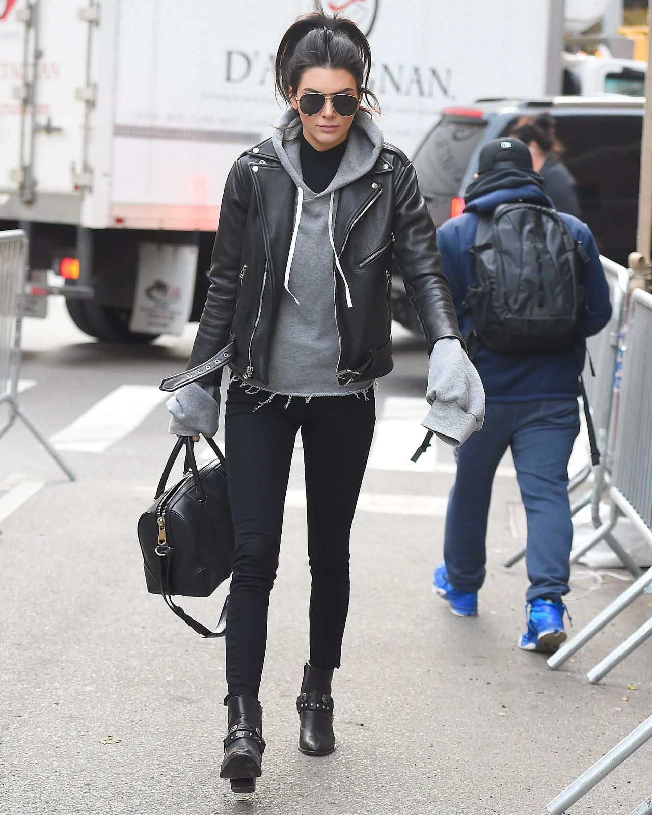 Kendall Jenner - Enters the Victoria Secret Rehearsal Show in New York ...