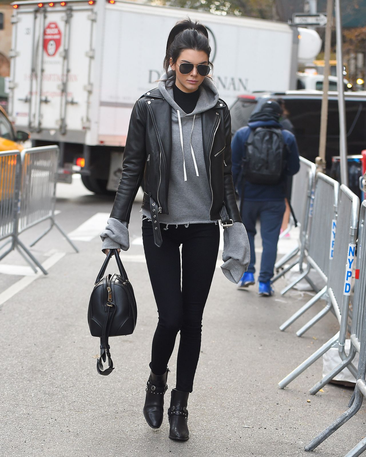 Kendall Jenner - Enters the Victoria Secret Rehearsal Show in New York ...