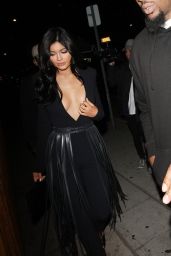 Kylie Jenner Night Out Style - Nice Guy Club in West Hollywood, November 2015