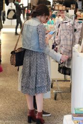 Lucy Hale Style - Shopping at Kitson in Beverly Hills, November 2015