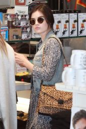 Lucy Hale Style - Shopping at Kitson in Beverly Hills, November 2015
