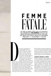 Léa Seydoux - Grazia Magazine France November 2015