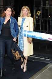 Léa Seydoux - Leaving a Hotel in New York City, November 2015