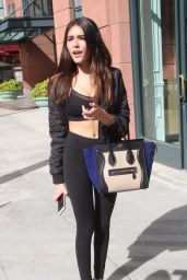 Madison Beer in Tights - Out in Beverly Hills, November 2015