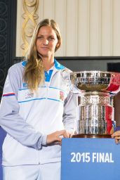 Maria Sharapova - Fed Cup Czech Republic vs. Russia draw, in Prague, November 2015