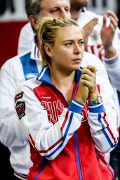 Maria Sharapova - Fed Cup Czech Republic vs. Russia, in Prague, November 2015