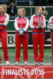 Maria Sharapova - Fed Cup Czech Republic vs. Russia, in Prague, November 2015