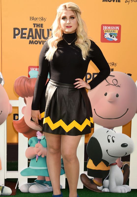 Meghan Trainor – ‘The Peanuts Movie’ Premiere in Westwood, Novemver 2015
