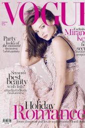 Miranda Kerr - Vogue Magazine Thailand December 2015 Cover