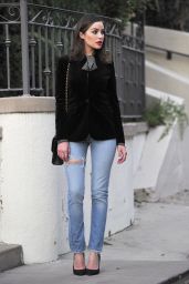 Olivia Culpo Casual Style - Los Angeles, November 2015 