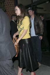 Olivia Wilde Night Out Style - Leaving Mr.Chow