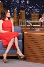 Rachel Weisz - The Tonight Show With Jimmy Fallon in NYC, November 2015