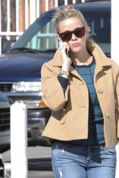 Reese Witherspoon in Jeans - Out in Brentwood, November 2015
