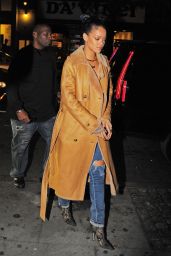 Rihanna Style - Sono Nightclub in the West Village, November 2015