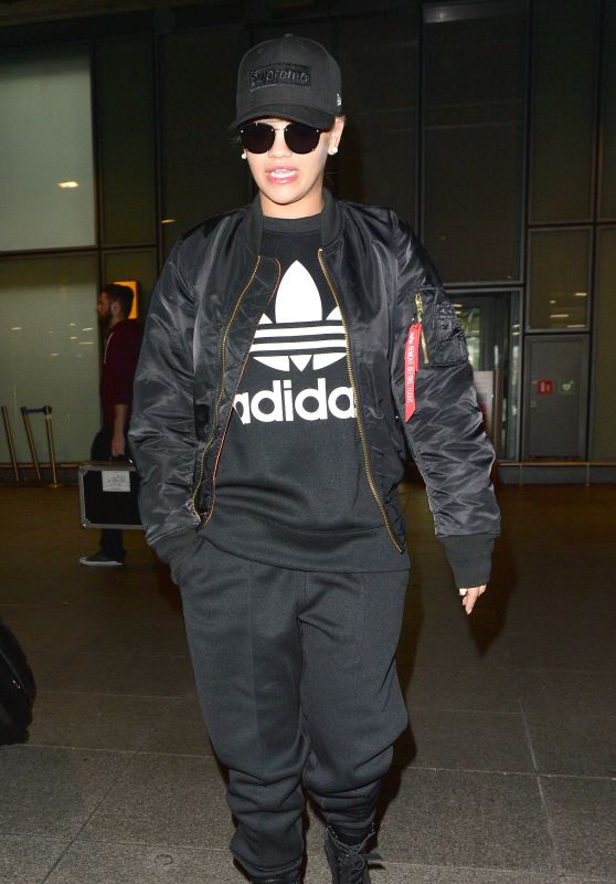 Rita Ora at Heathrow Airport, November 2015
