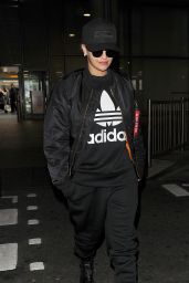 Rita Ora at Heathrow Airport, November 2015