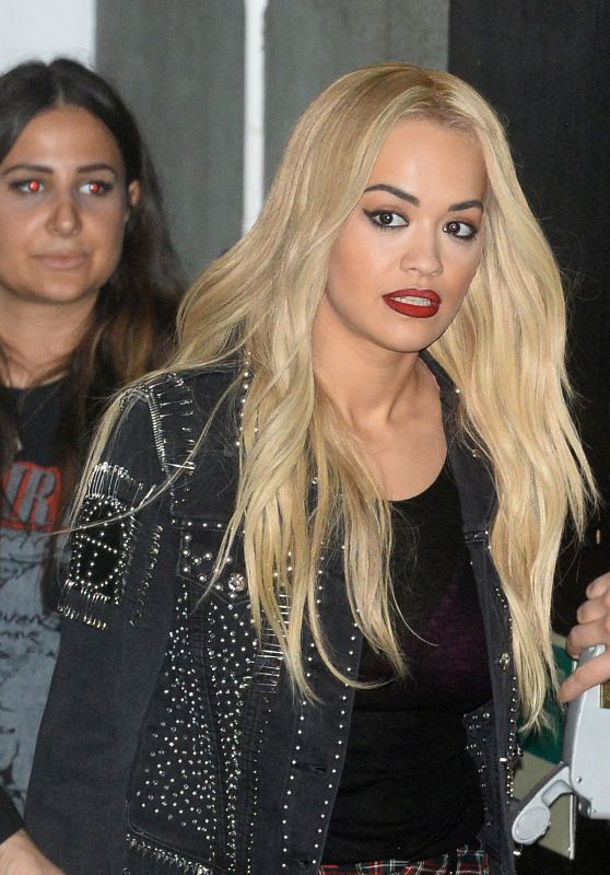 Rita Ora – Leaving the X Factor Studios in London, 11/29/2015