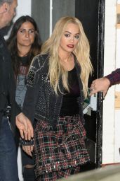 Rita Ora – Leaving the X Factor Studios in London, 11/29/2015