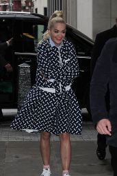 Rita Ora Street Style - London, November 2015