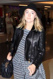 Saoirse Ronan at LAX Airport, November 2015
