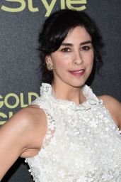 Sarah Silverman – Hollywood Foreign Press Association and InStyle Celebrate The 2016 Golden Globe Award Season