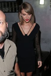 Taylor Swift Style - Leaving The Little Door Restaurant in LA, November 2015