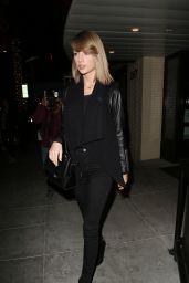 Taylor Swift Style - Leaving The Palms Restaurant in Beverly Hills, 11/17/2015