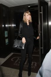 Taylor Swift Style - Leaving The Palms Restaurant in Beverly Hills, 11/17/2015