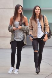 Victoria Justice in Ripped Jeans - Out in Hollywood, November 2015