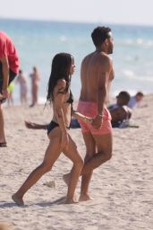 Zoe Kravitz in Bikini at a Beach in Miami, November 2015
