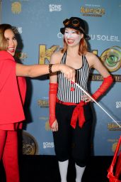 Adrienne Bailon – Cirque du Soleil’s ‘Kurios – Cabinet of Curiosities’ Opening Night in Los Angeles 12/9/2015