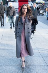 Alicia Vikander - Out in NYC, December 2015