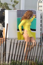 Amy Adams - On Set of Photoshoot in Santa Monica, December 2015