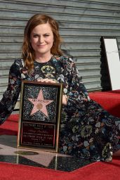 Amy Poehler - Honored With Star on the Hollywood Walk of Fame in Hollywood, 12/3/2015