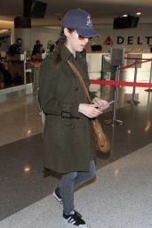 Anna Kendrick at LAX Airport, December 2015