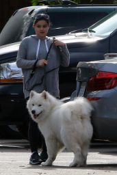 Ariel Winter - Walking Her Dog in Los Angeles, December 2015