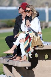 Audrina Patridge - Out With Her Fiancee Corey Bohan in Laguna Beach, 11/30/2015