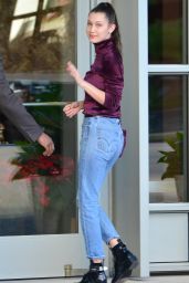 Bella Hadid Booty in Jeans - Beverly Hills 12/23/2015 